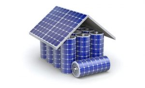 bild pa batteri solpaneler