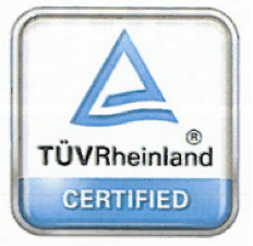 Tuv Rheinland certifierad