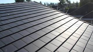 Bild på takpannor för solenergi