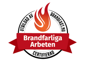 Brandfarlaiga arbeten - logo
