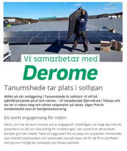 Derome partner