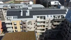 Bostadsrättsförening i Malmö med solceller