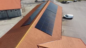 Byggföretag med solceller