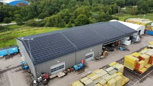 Företag i Halmstad med solceller
